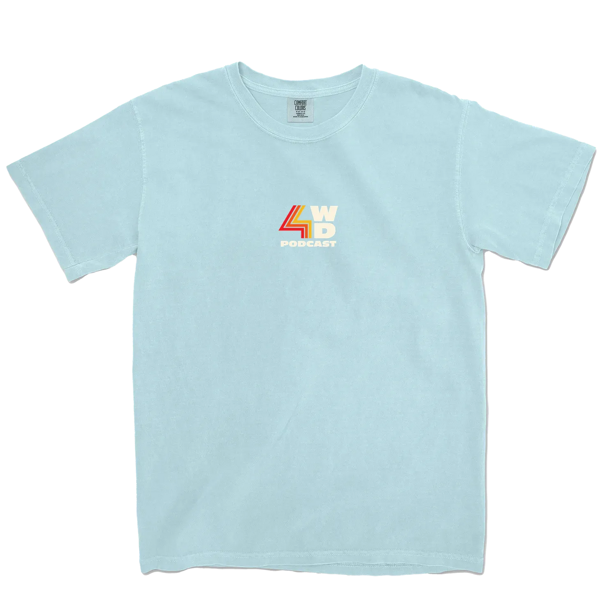 Chambray front flat lay