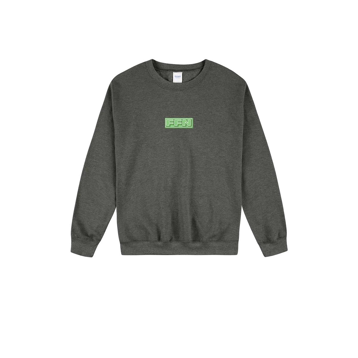 Dark Heather front flat lay