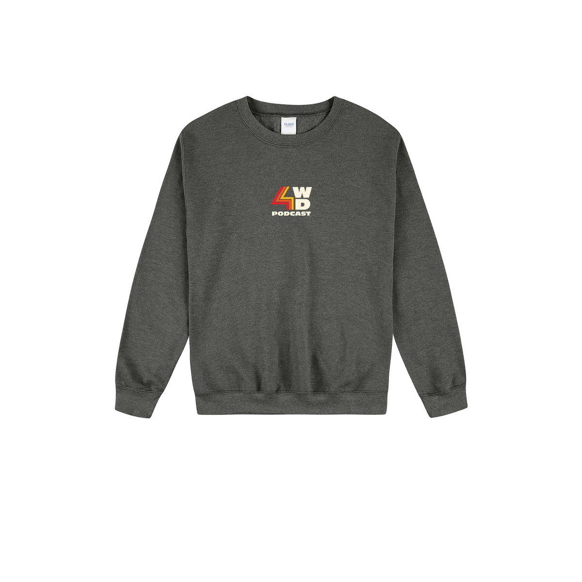 Dark Heather front flat lay