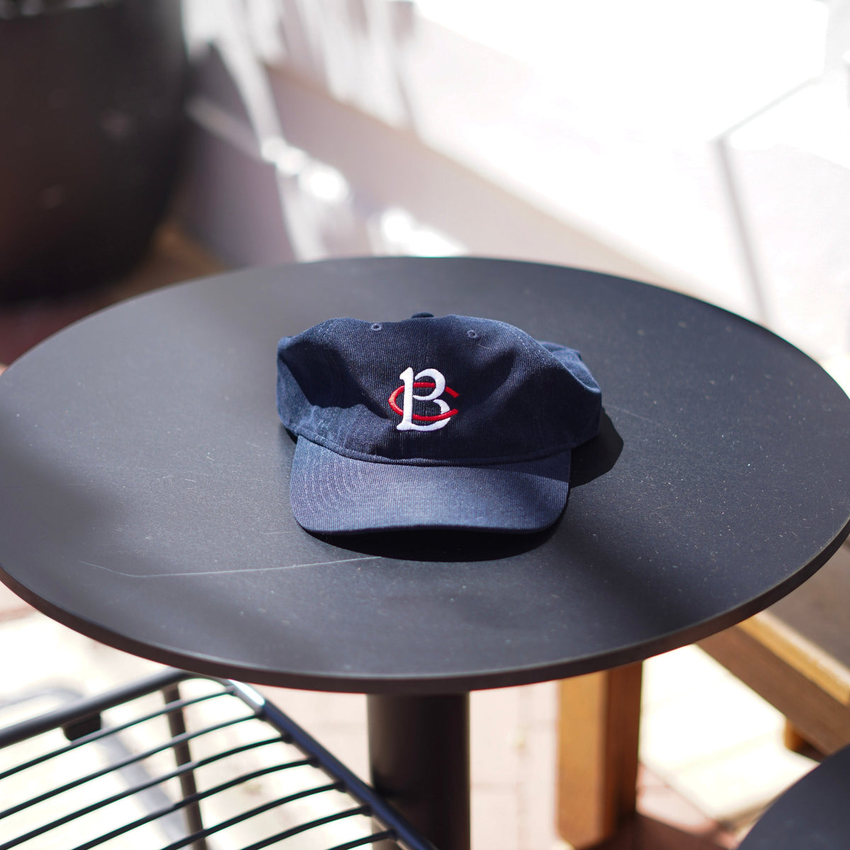 BackChat Corduroy Cap - Navy