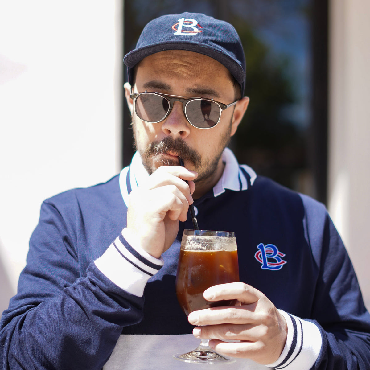 BackChat Corduroy Cap - Navy