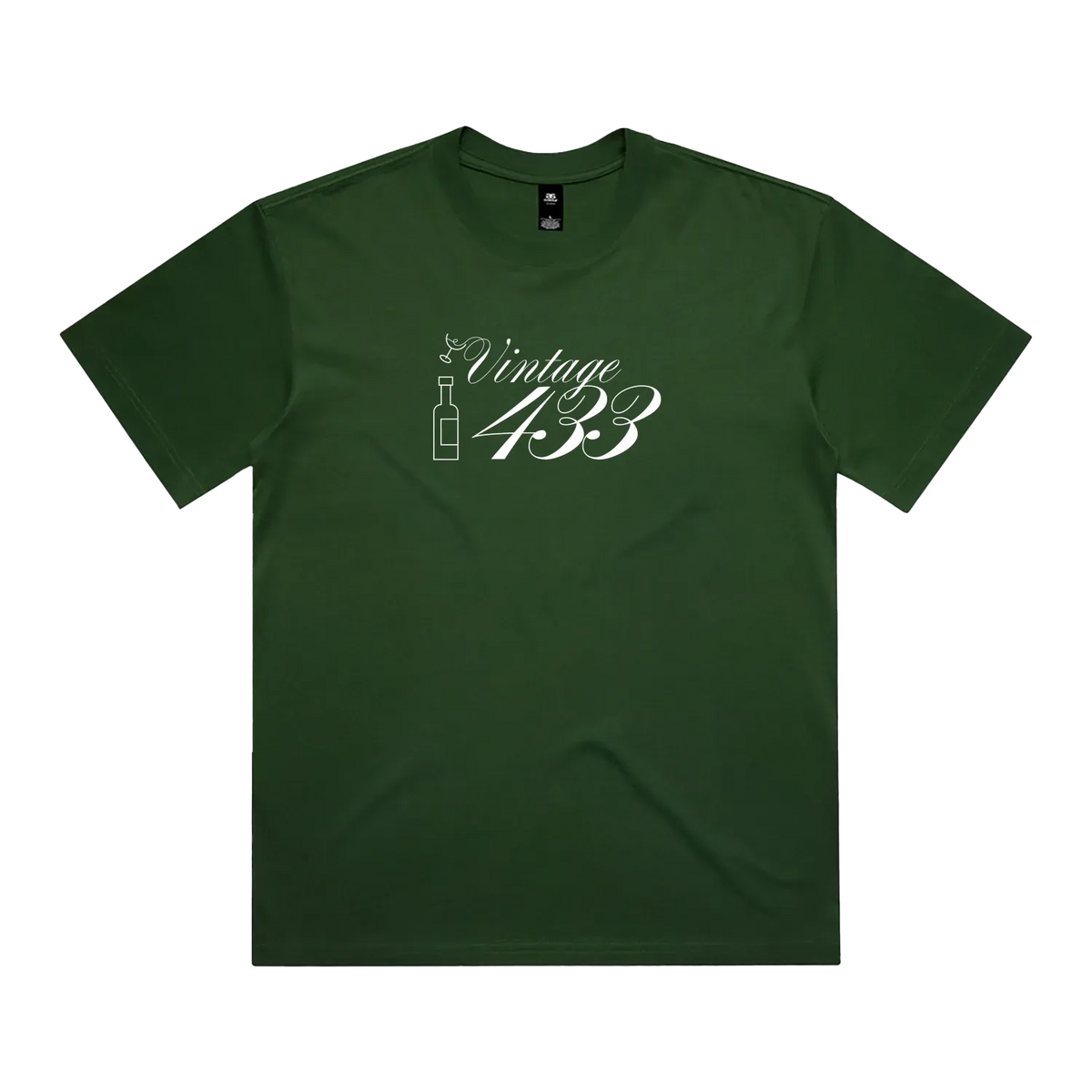 Forest Green front flat lay