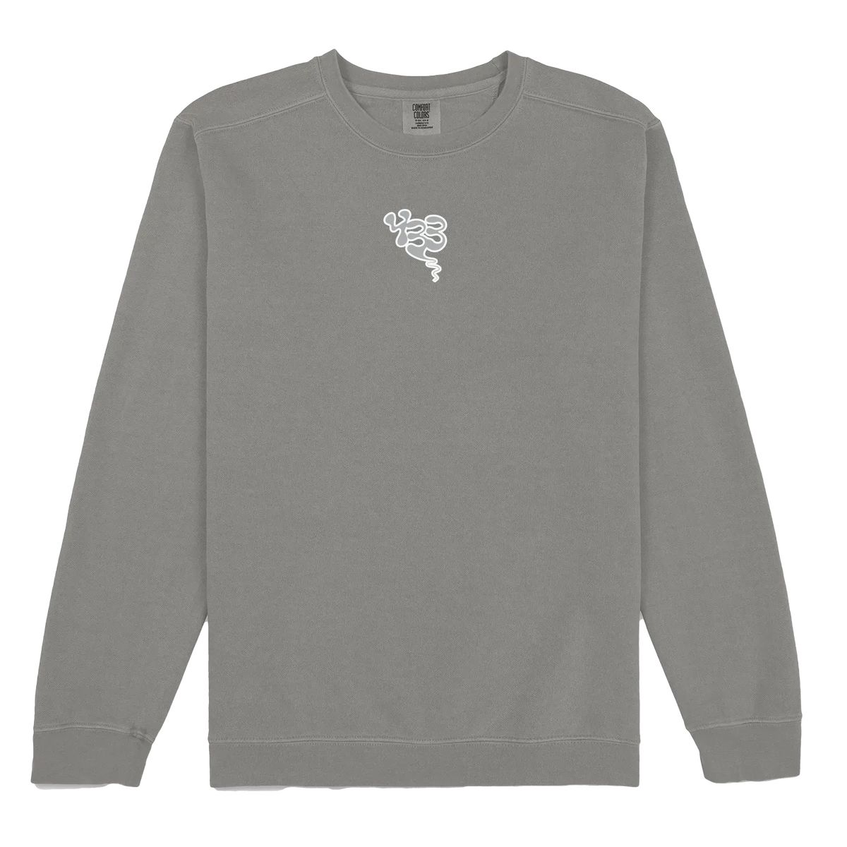 Grey front flat lay