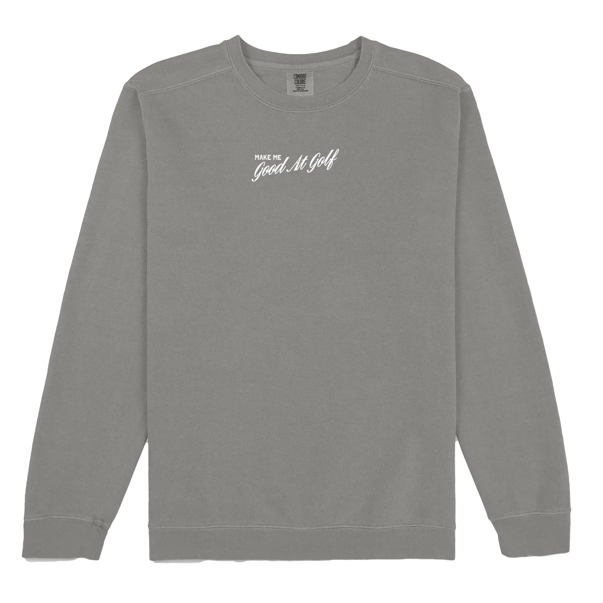 Grey front flat lay