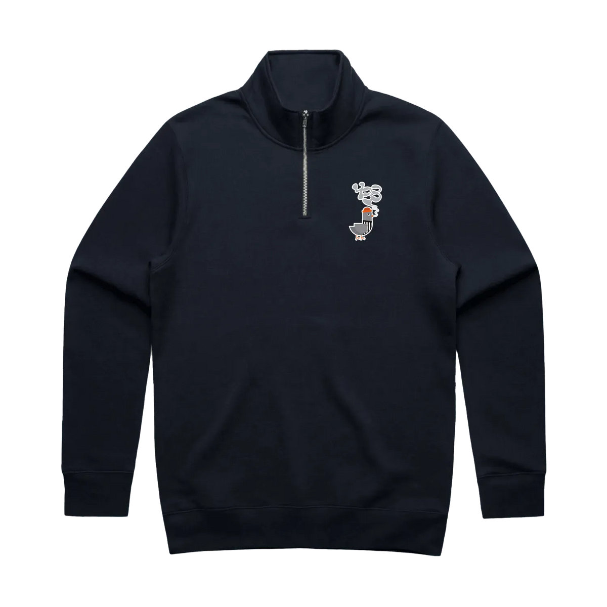Navy front flat lay