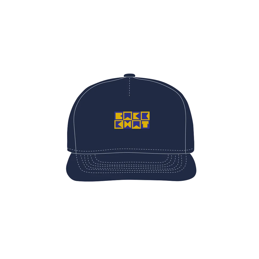 Navy front flat lay