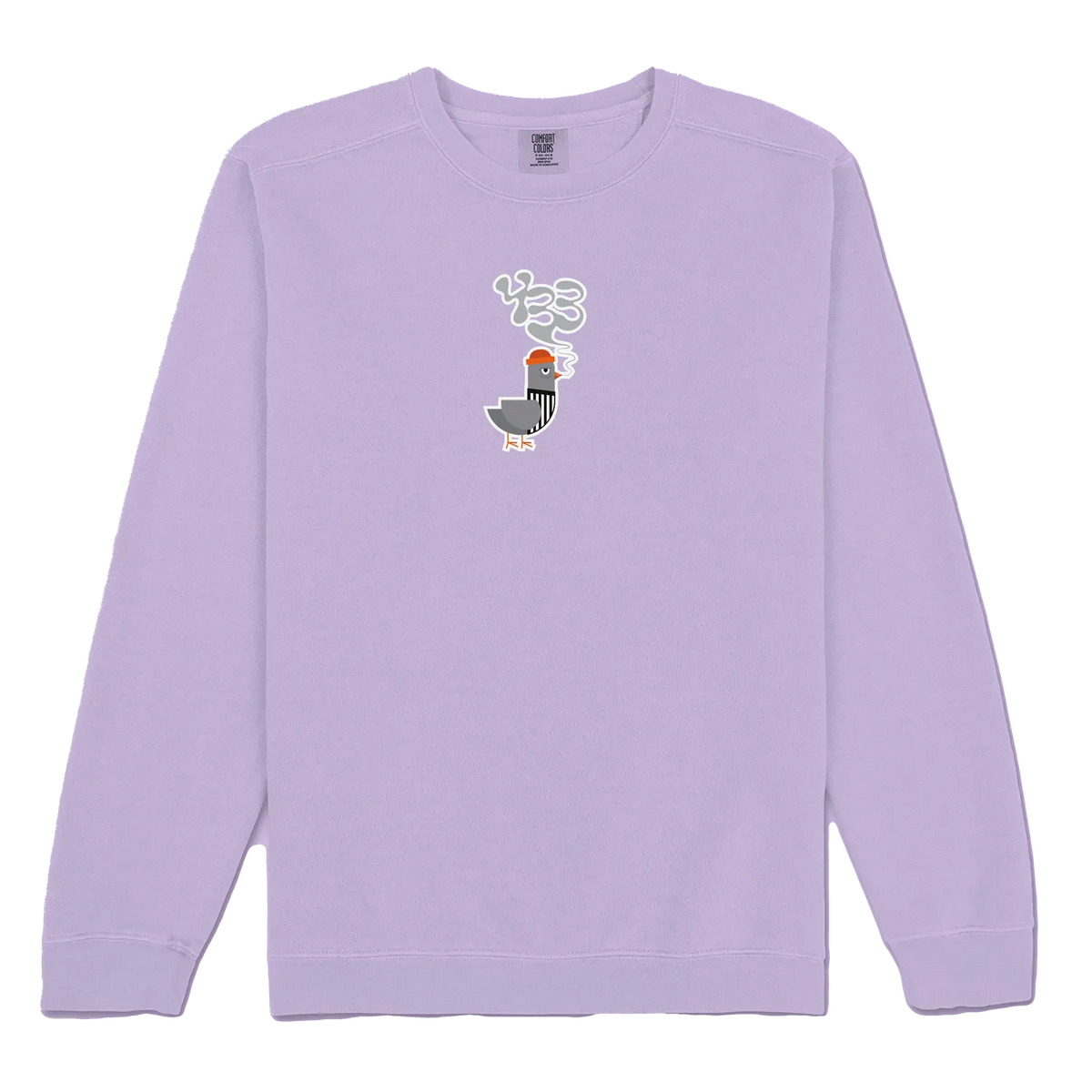 Orchid front flat lay