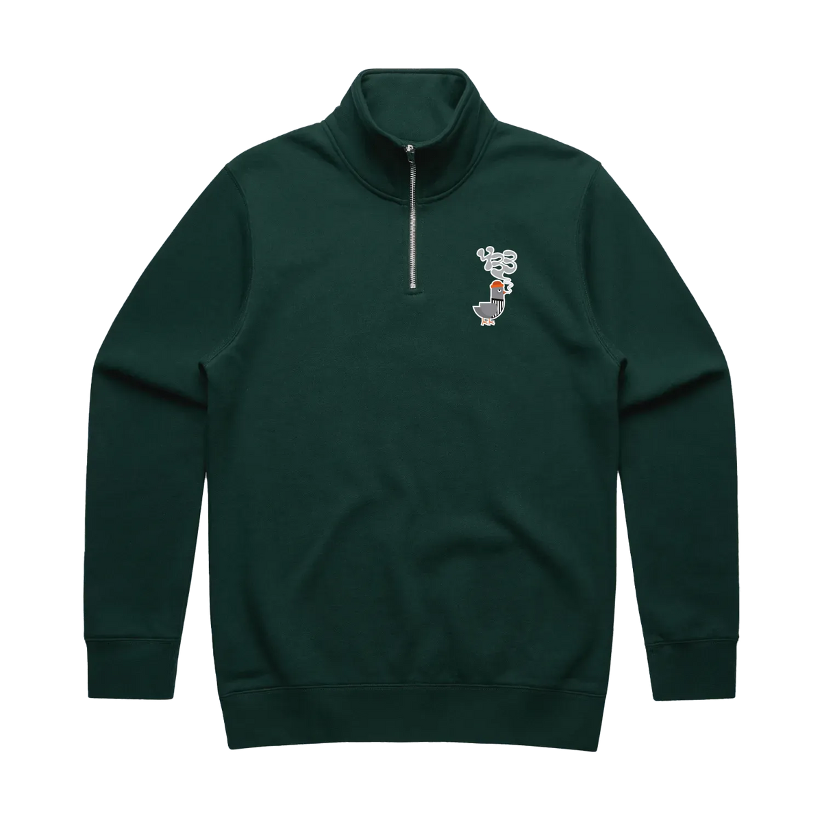Pine Green front flat lay