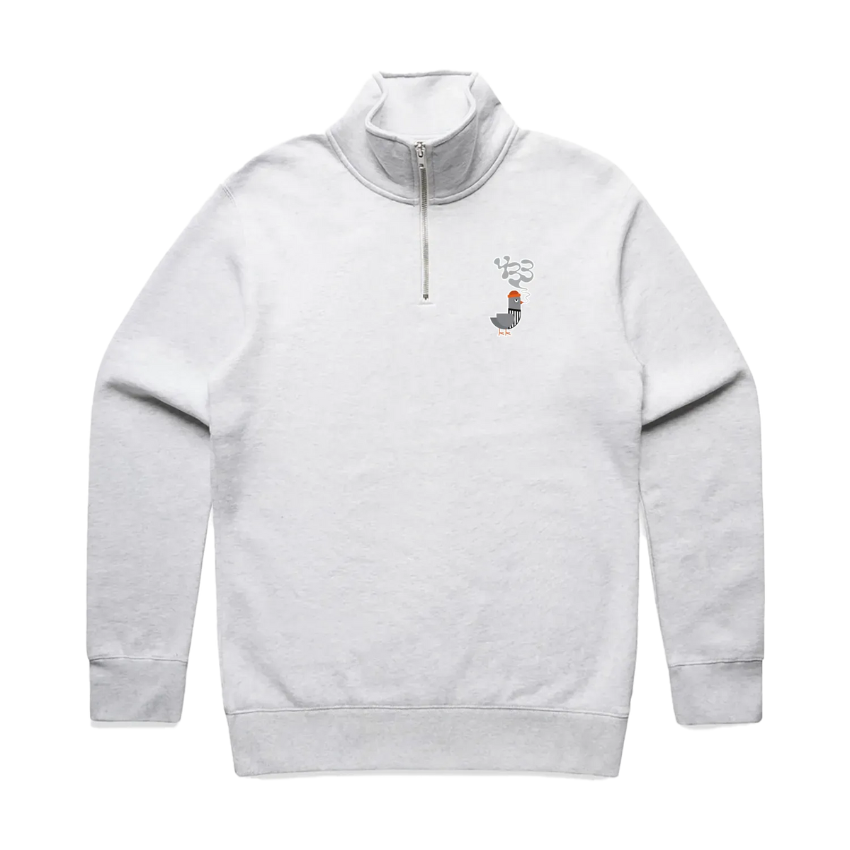 White Marle front flat lay
