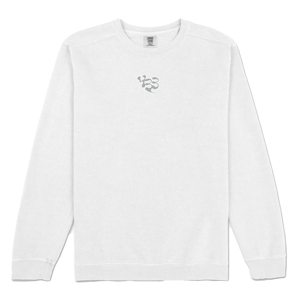 White front flat lay